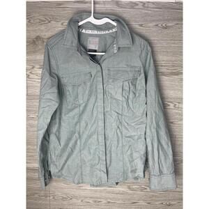 5.11 Tactical Men M Gray Short Sleeve Button Down Shirt